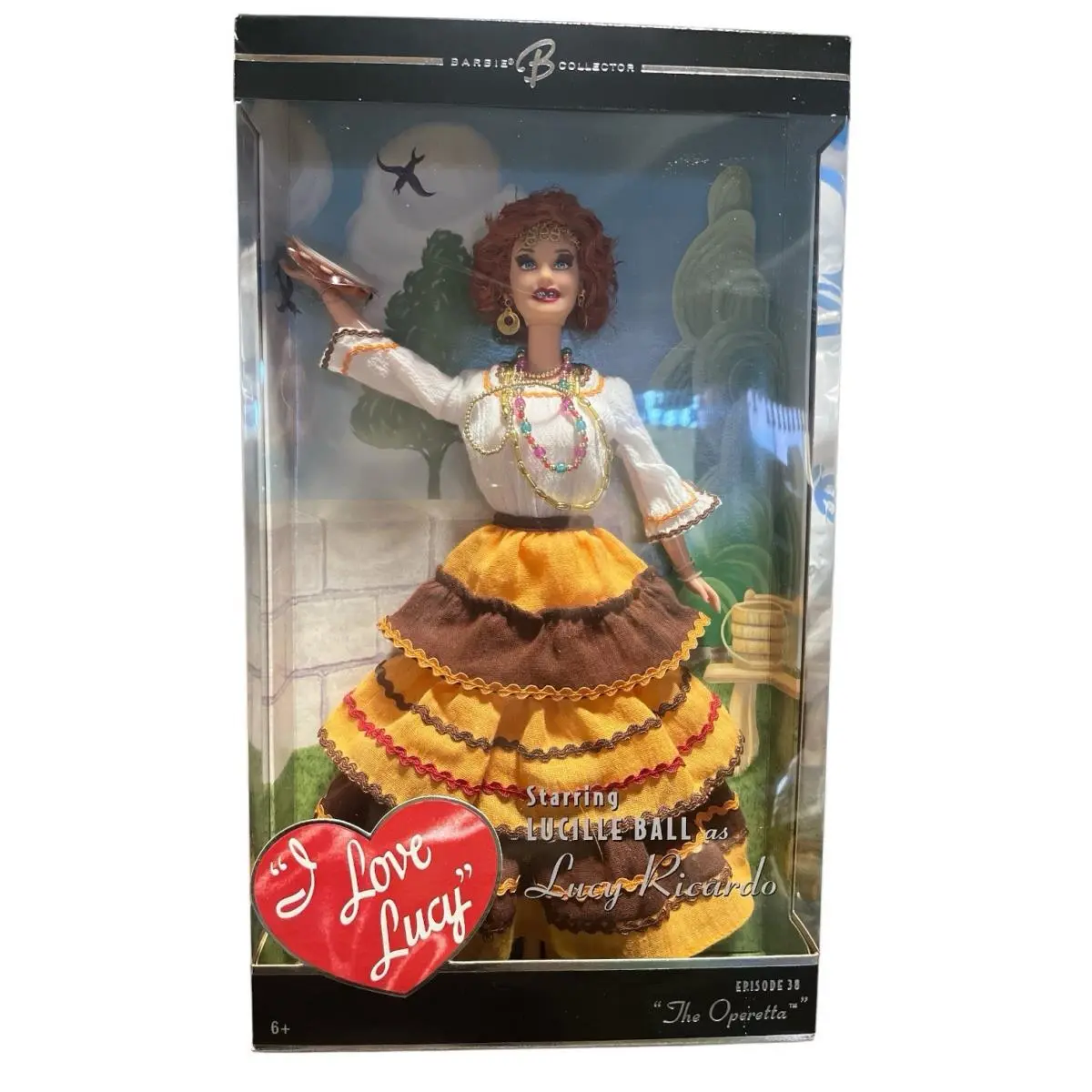 Barbie Collector Doll I Love Lucy Episode 38 The Operetta 2005 G8057 - Doll Hair: Red, Doll Eye: Blue