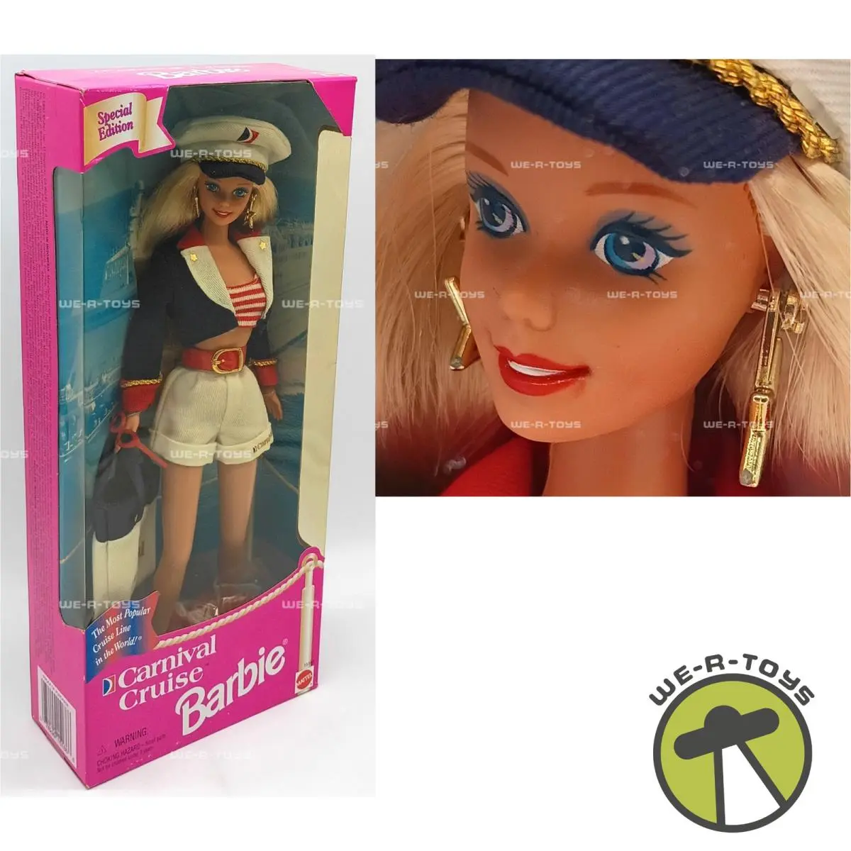 Carnival Cruise Barbie Doll Special Edition 1997 Mattel 15186