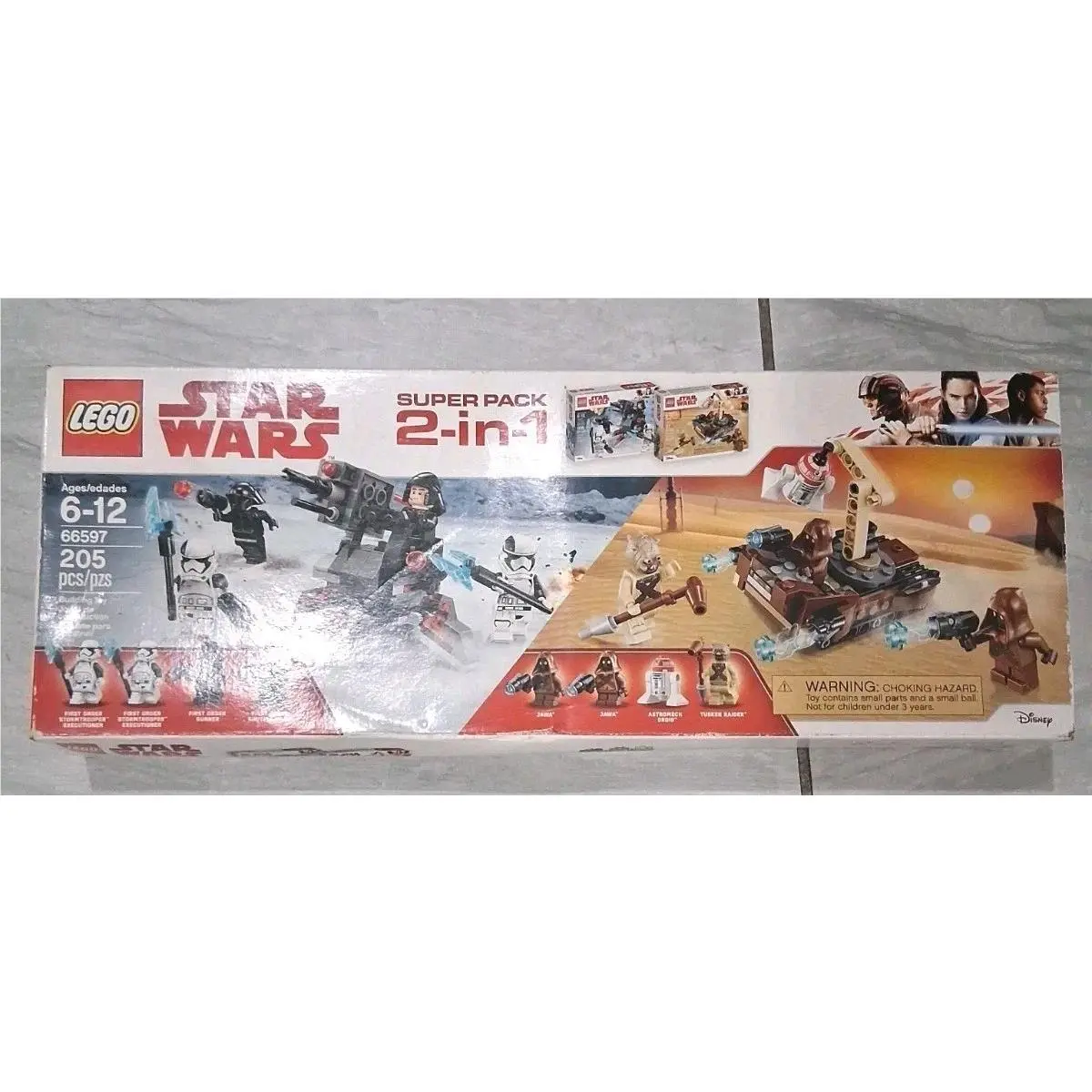 Lego 66597 Star Wars: Microfighters Super Pack 2 in 1 Toys