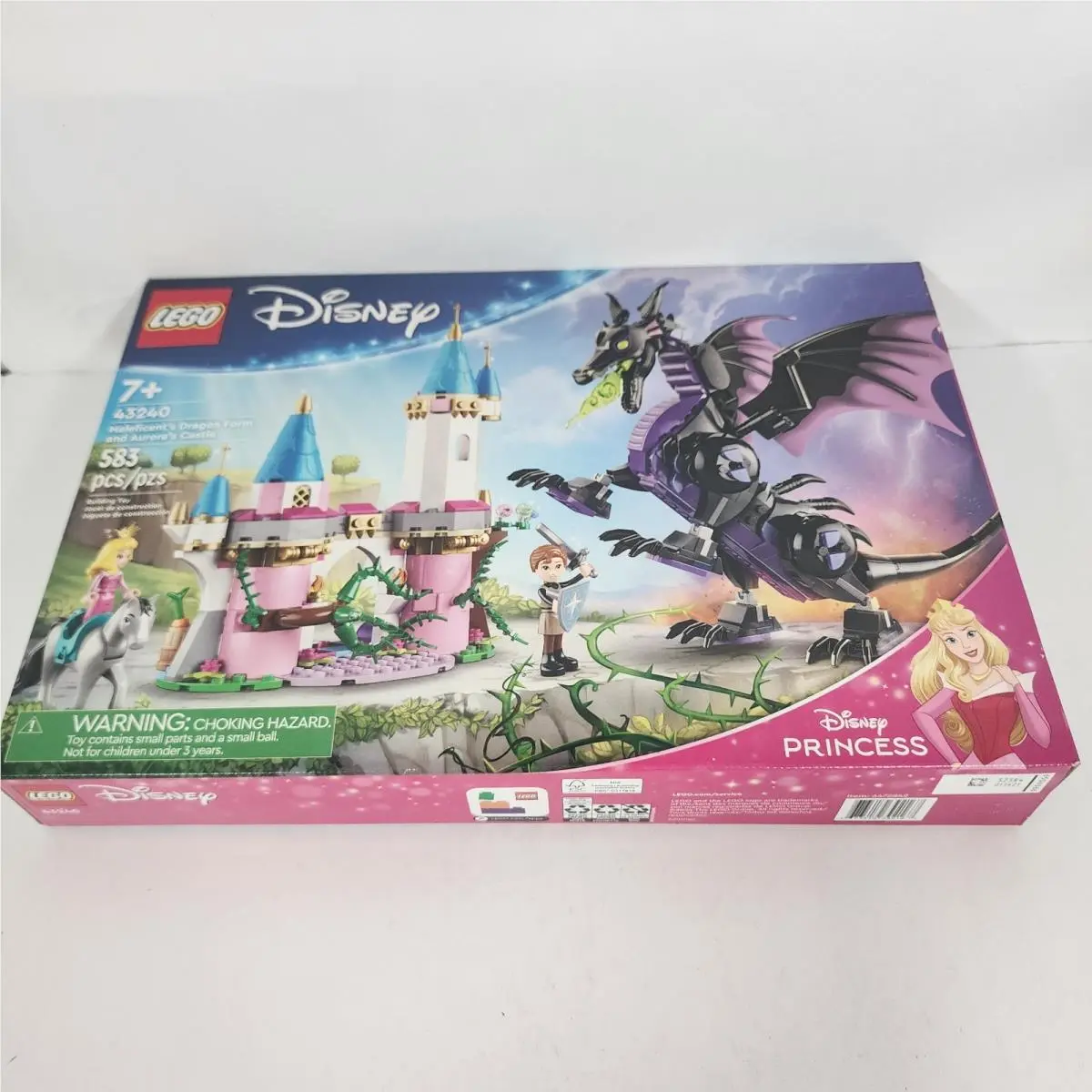Lego Disney Princess 43240 Maleficent`s Dragon Form Aurora`s Castle