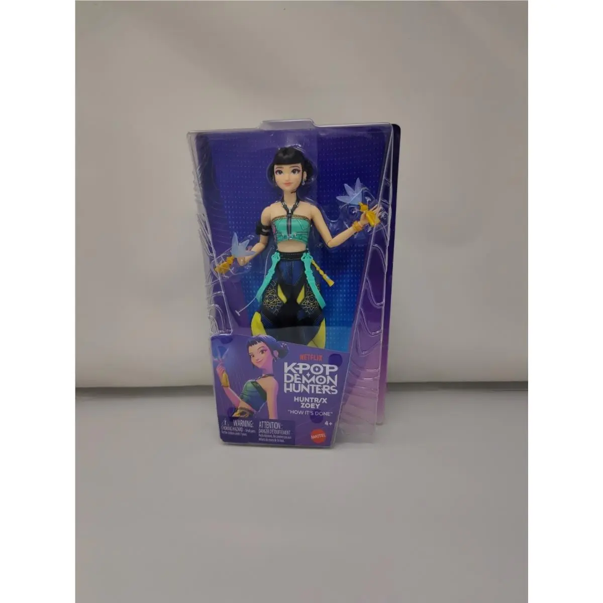 Kpop Demon Hunters Huntr/x Zoey Fashion Doll – “how It’s Done” Stage Edition