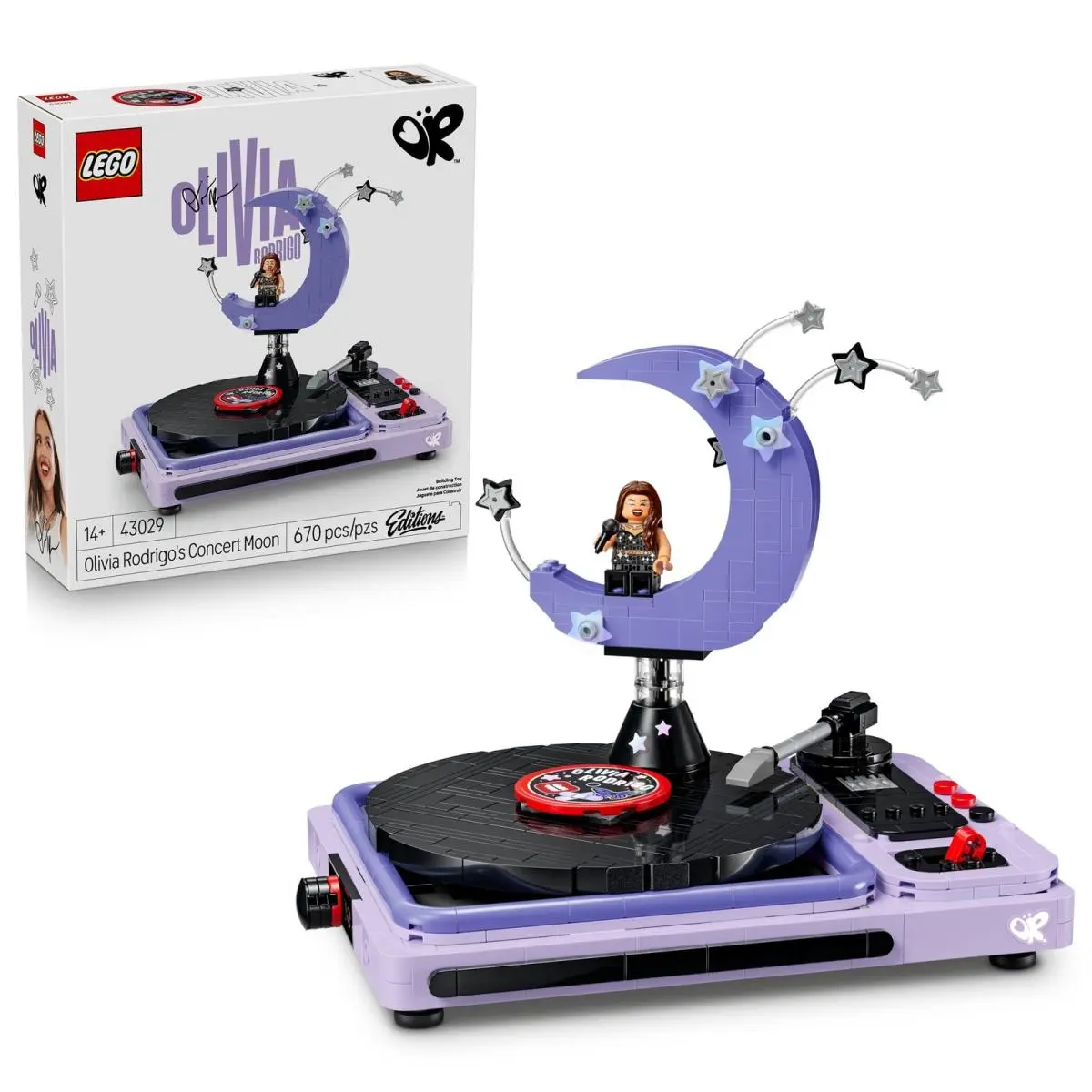 Lego Editions Olivia Rodrigo`s Concert Moon Set