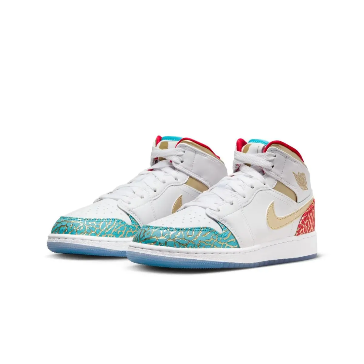 Nike shoes - Nike Air Jordan 1 Mid FB2212-100 - FB2212-100 - White 4