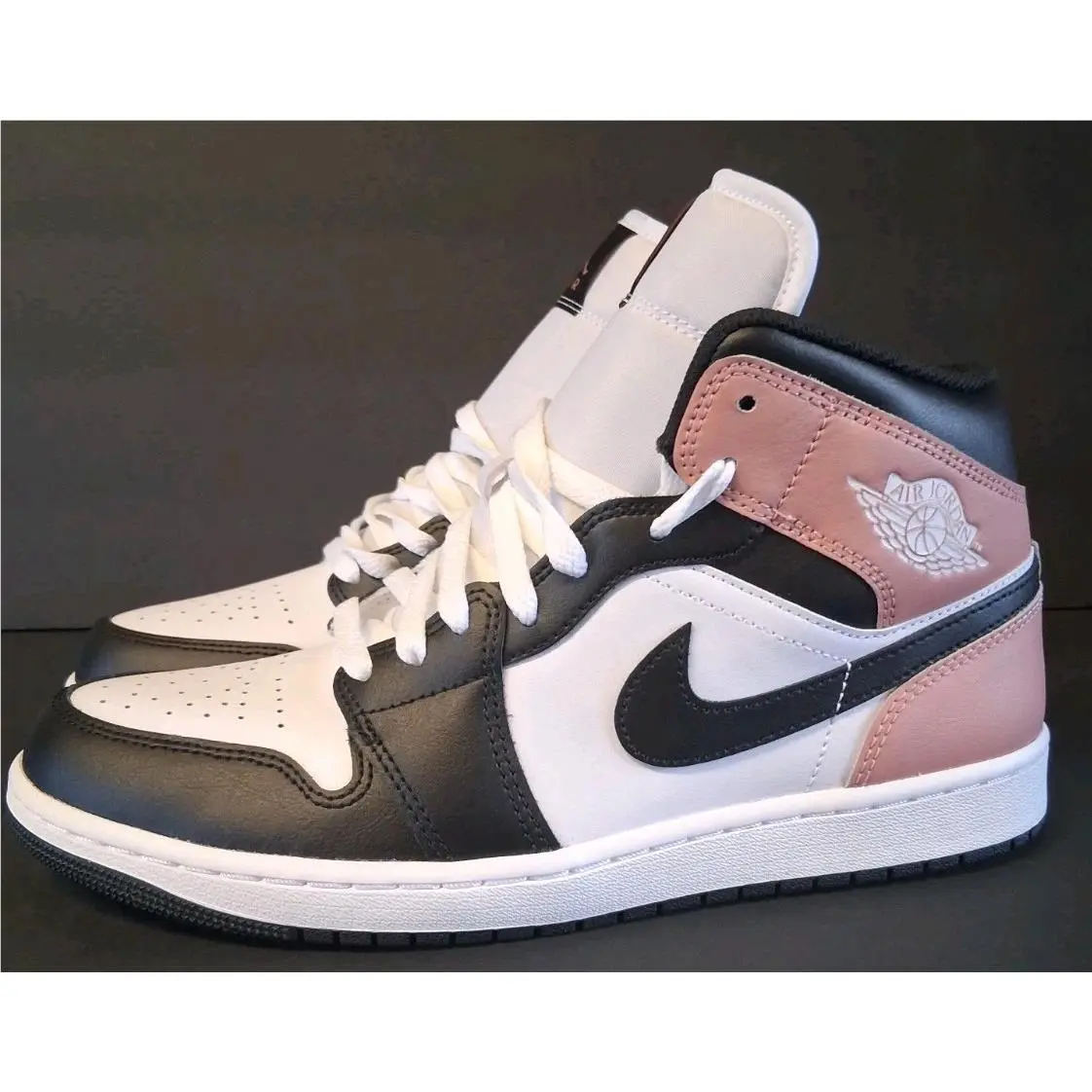 Nike shoes - Air Jordan 1 - Air - DQ8426-100 - white/black-rust pink 9