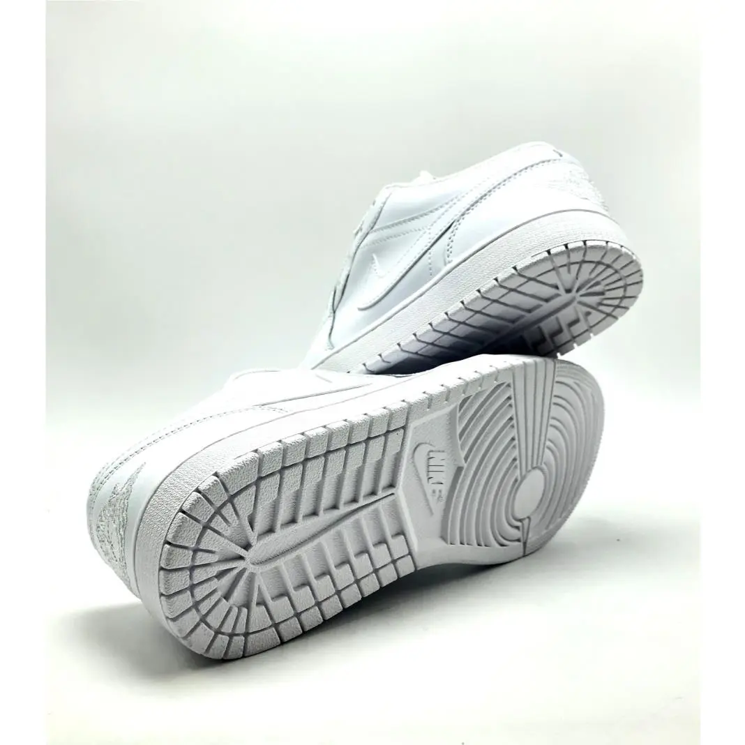 Nike shoes - Air Jordan 1 Low - Air Low - 553558-136 - White 5