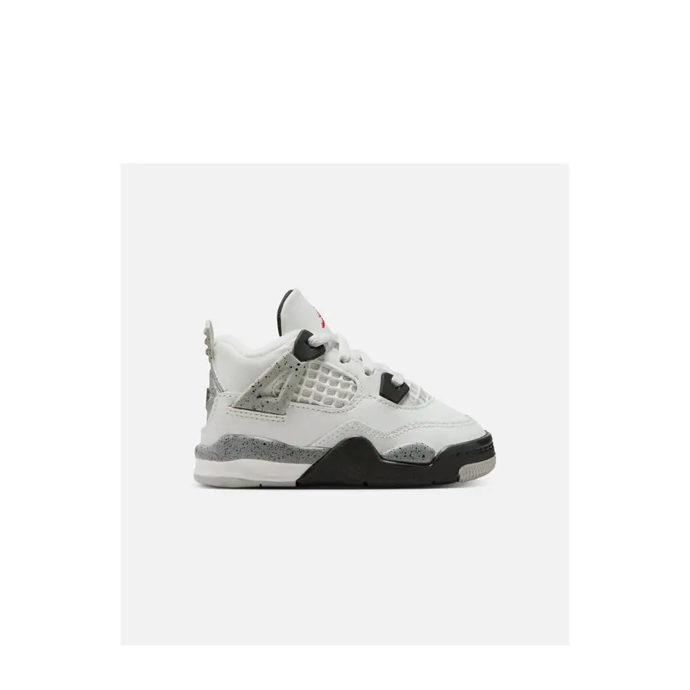 Nike shoes - Air Jordan 4 Retro OG (PS) White Cement - IB4387-100 - White 0