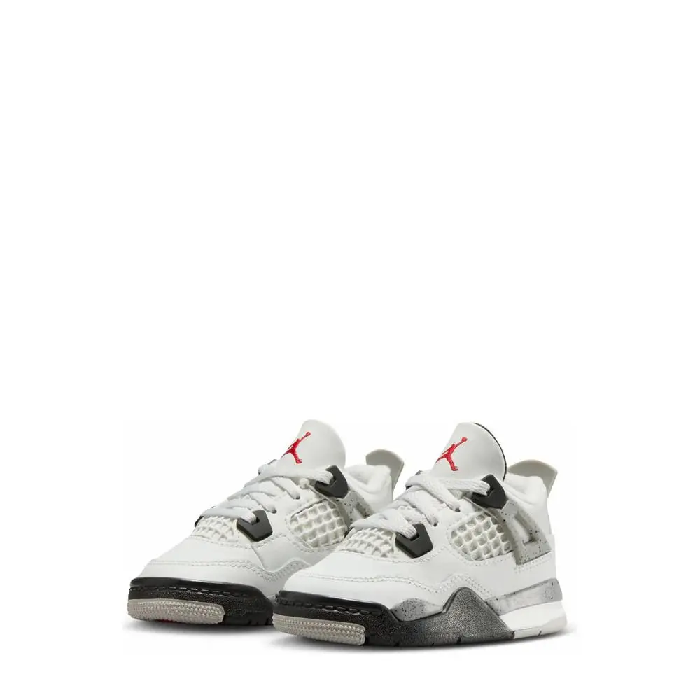Nike shoes - Air Jordan 4 Retro OG (PS) White Cement - IB4387-100 - White 2