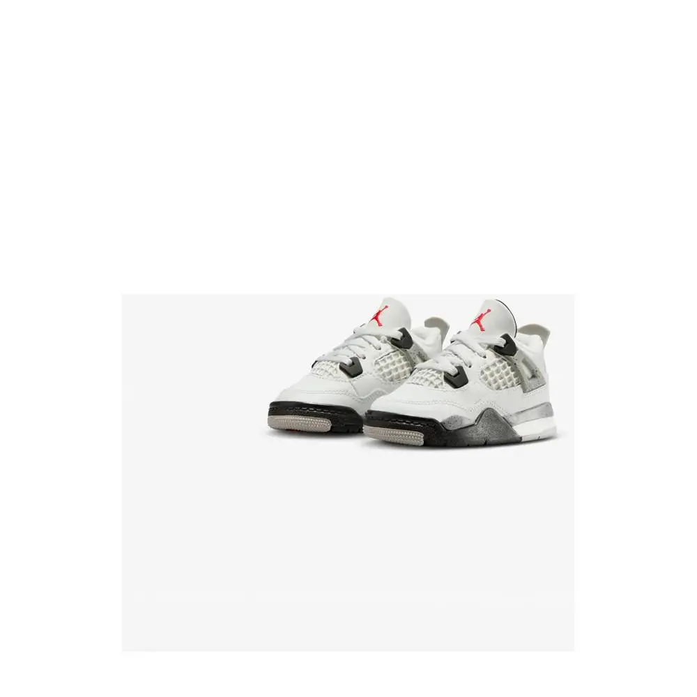 Nike shoes - Air Jordan 4 Retro OG (PS) White Cement - IB4387-100 - White 3