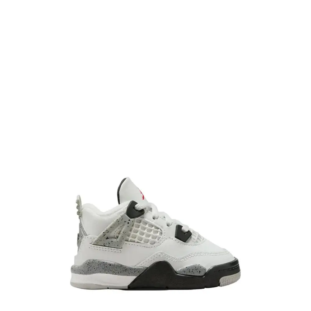 Nike shoes - Air Jordan 4 Retro OG (PS) White Cement - IB4387-100 - White 4
