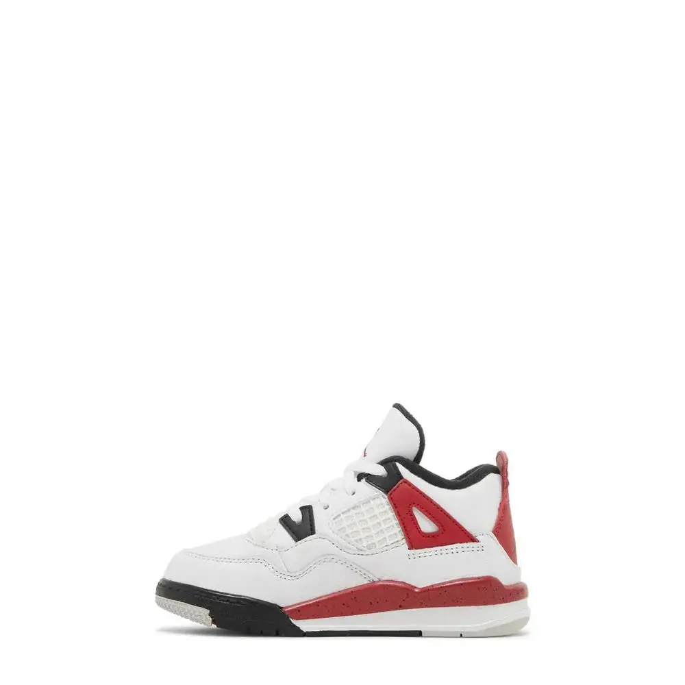 Nike shoes - Air Jordan 4 Retro (TD) Red Cement - BQ7670-161 - White 0