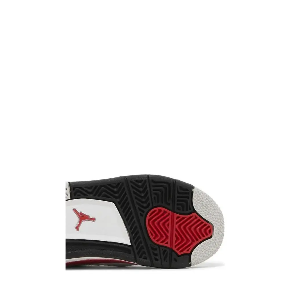 Nike shoes - Air Jordan 4 Retro (TD) Red Cement - BQ7670-161 - White 3
