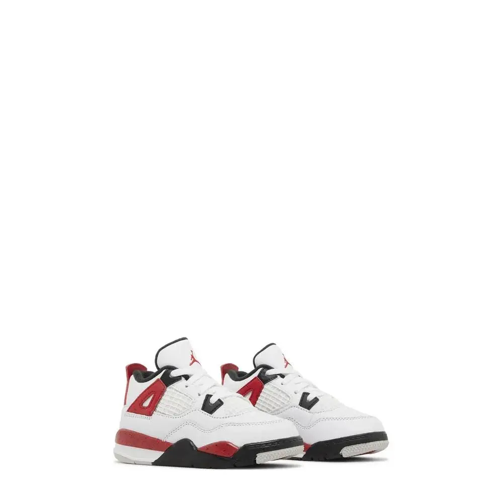 Nike shoes - Air Jordan 4 Retro (TD) Red Cement - BQ7670-161 - White 6