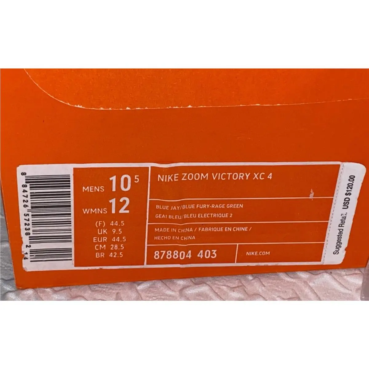 Nike shoes - Nike Victory XC 4 - Victory - 878804 - Blue 13