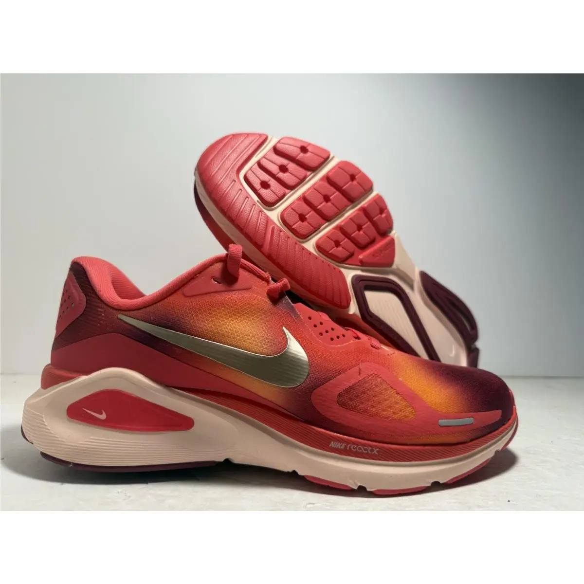 Nike shoes - Nike Air Zoom Structure - Air Zoom Structure - HQ8784-800 - Red 4
