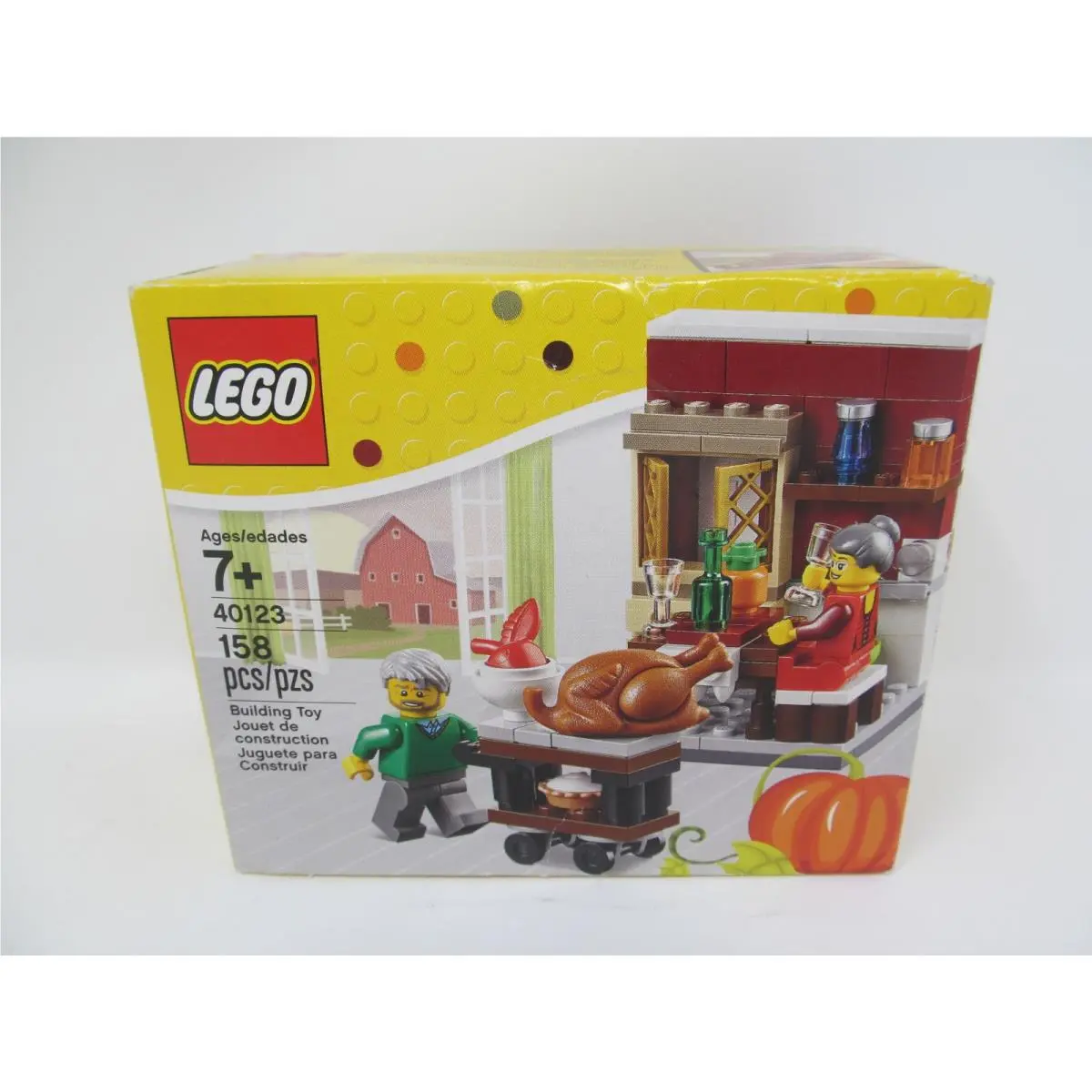 Lego Thanksgiving Feast Set 40123 Retired Turkey Dinner