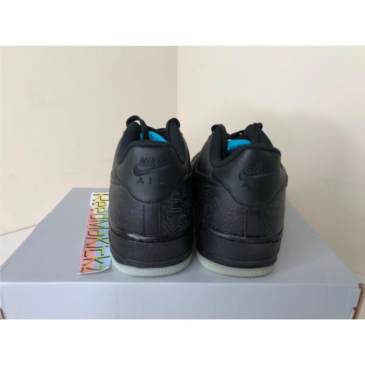 Nike shoes - Nike Air Force 1 - Air Force - Black 10