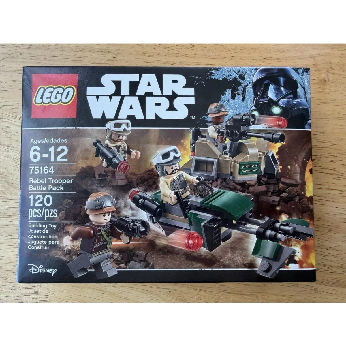 Star Wars Lego Set 75164 Rebel Trooper Battle Pack Box