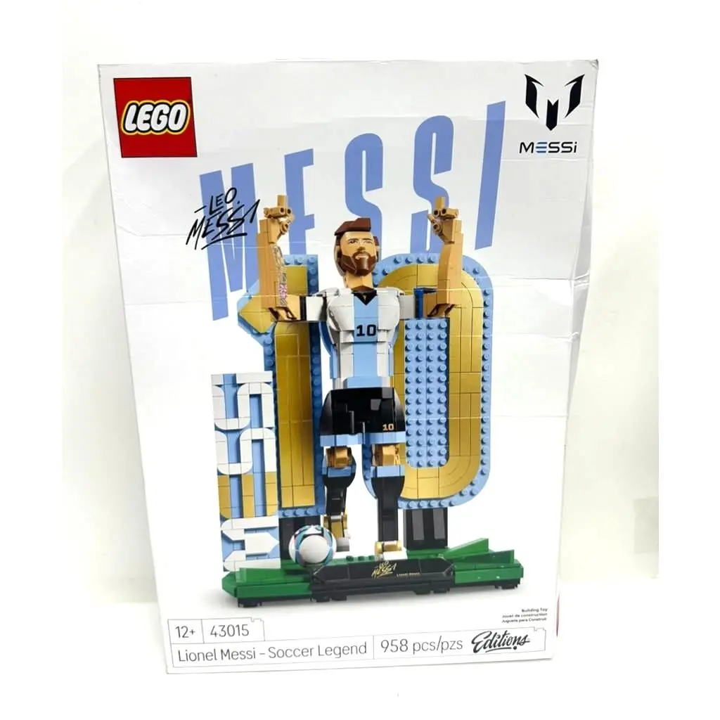 Lego Editions Lionel Messi – Soccer Legend - Building Set For Boys Girls Ages
