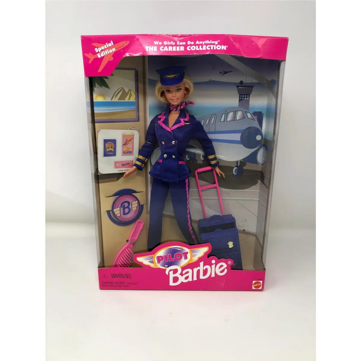 We Girls Can Do Anything Career Collection Pilot Barbie Special Edition
