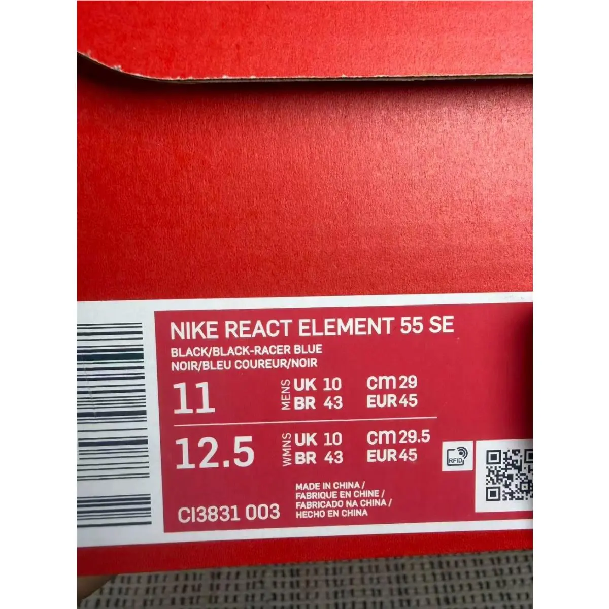 Nike shoes - Nike React Element 55 - React Element - CI3831-003 - Blue 19