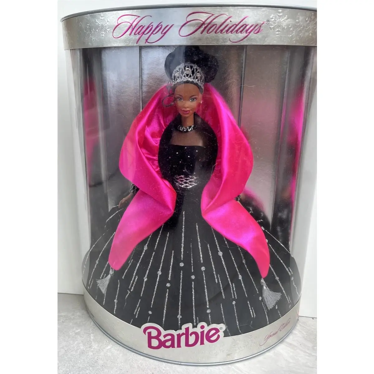 Holiday Christmas African American Barbie 1998 Special Edition Curl Varies