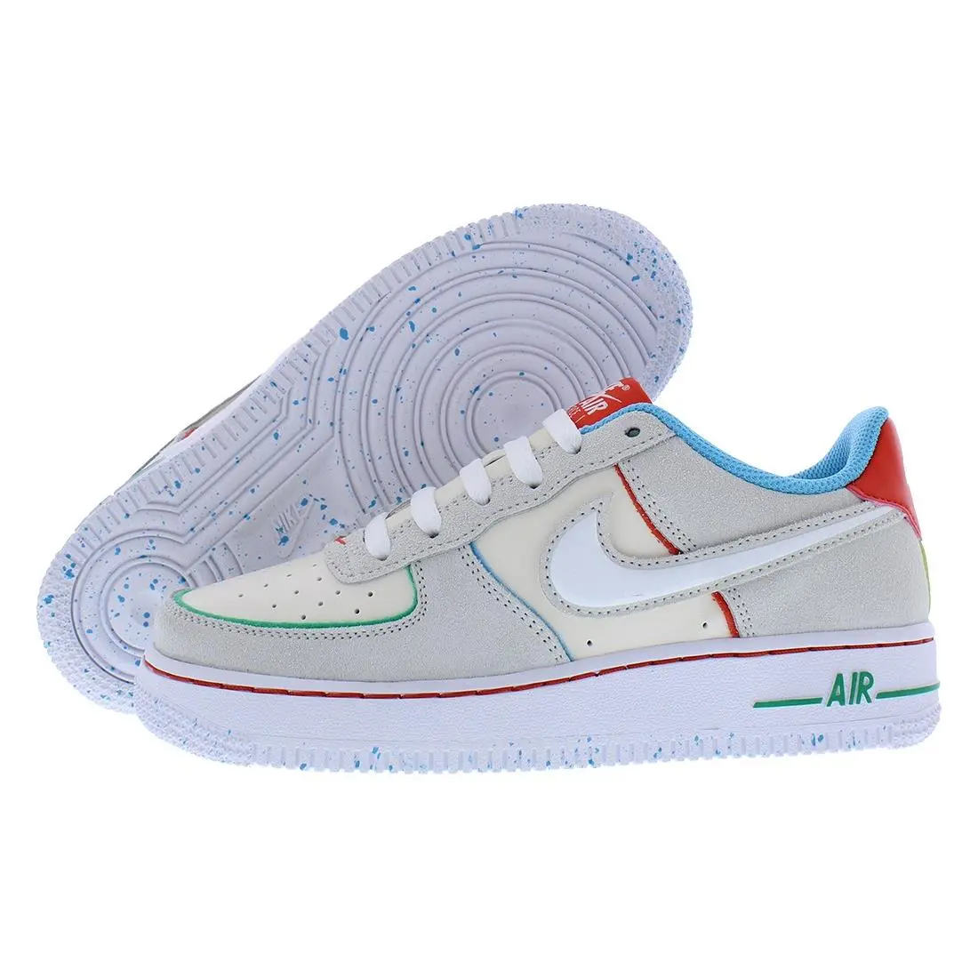 Nike shoes - FQ8350110 - FQ8350110 - Pale Ivory/White/Picante Red, Main: Grey 0
