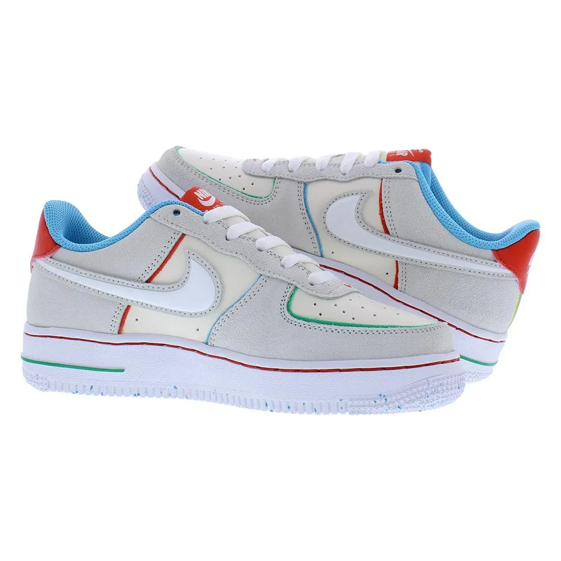 Nike shoes - FQ8350110 - FQ8350110 - Pale Ivory/White/Picante Red, Main: Grey 2