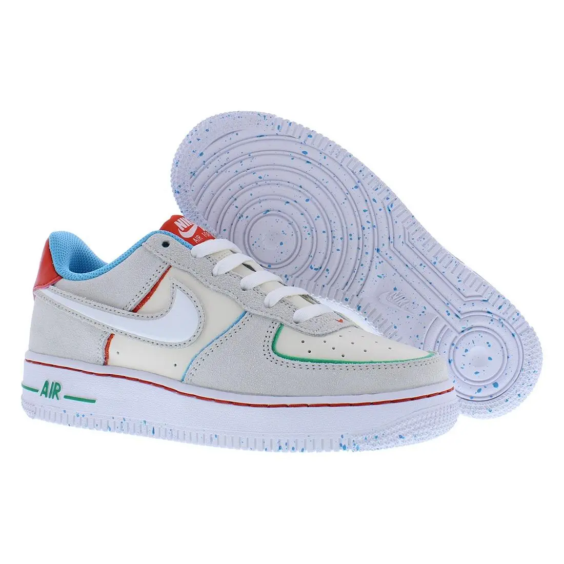 Nike shoes - FQ8350110 - FQ8350110 - Pale Ivory/White/Picante Red, Main: Grey 3