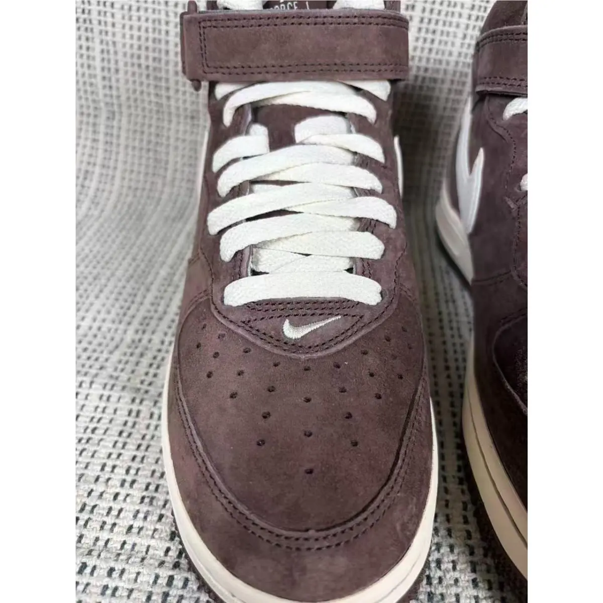 Nike shoes - Nike Air Force 1 Mid - DM0107-200 - Brown 23