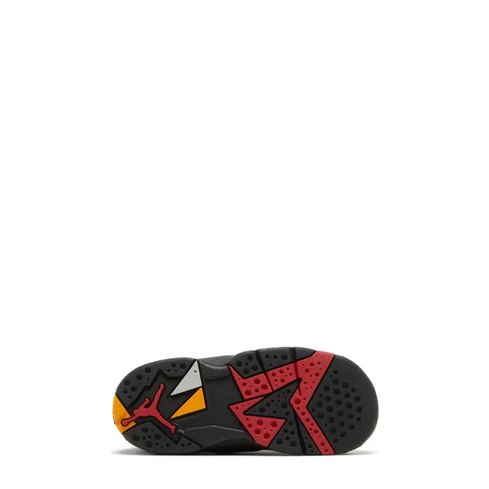 Nike shoes - Air Jordan 7 Retro (TD) Black Citrus Varsity Red - DJ2776-081 - Black 3