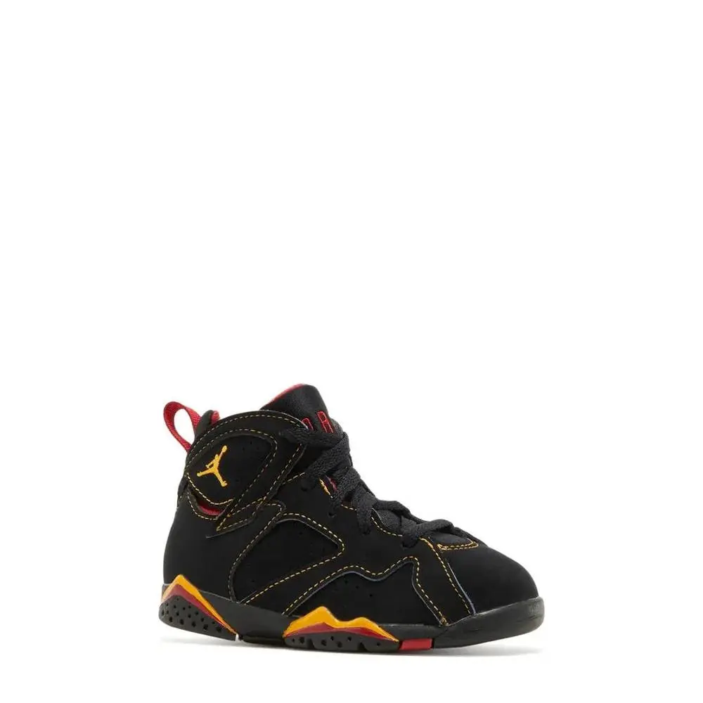 Nike shoes - Air Jordan 7 Retro (TD) Black Citrus Varsity Red - DJ2776-081 - Black 9