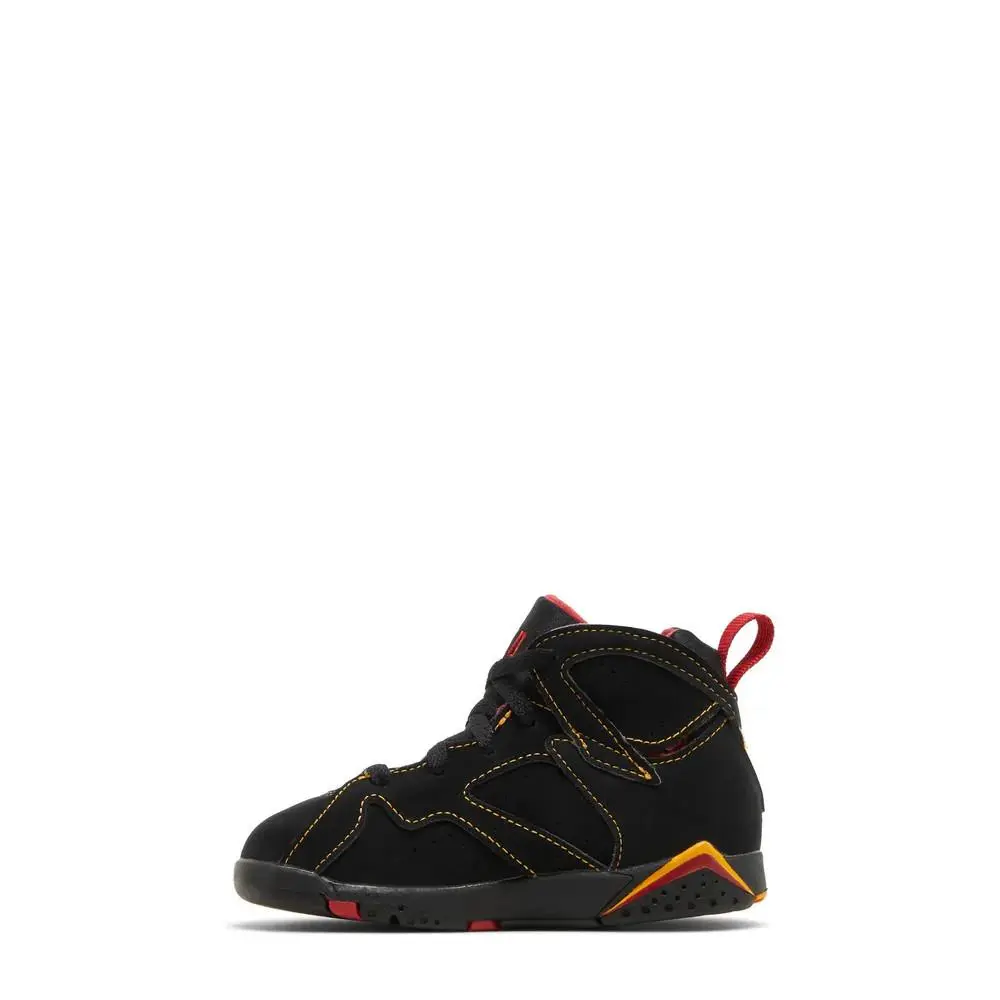 Nike shoes - Air Jordan 7 Retro (TD) Black Citrus Varsity Red - DJ2776-081 - Black 11