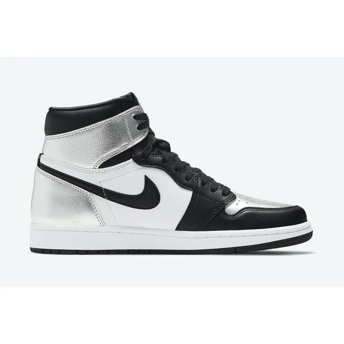 Nike shoes - Nike Womens Air Jordan 1 High - CD0461 001 - Black Silver White 1