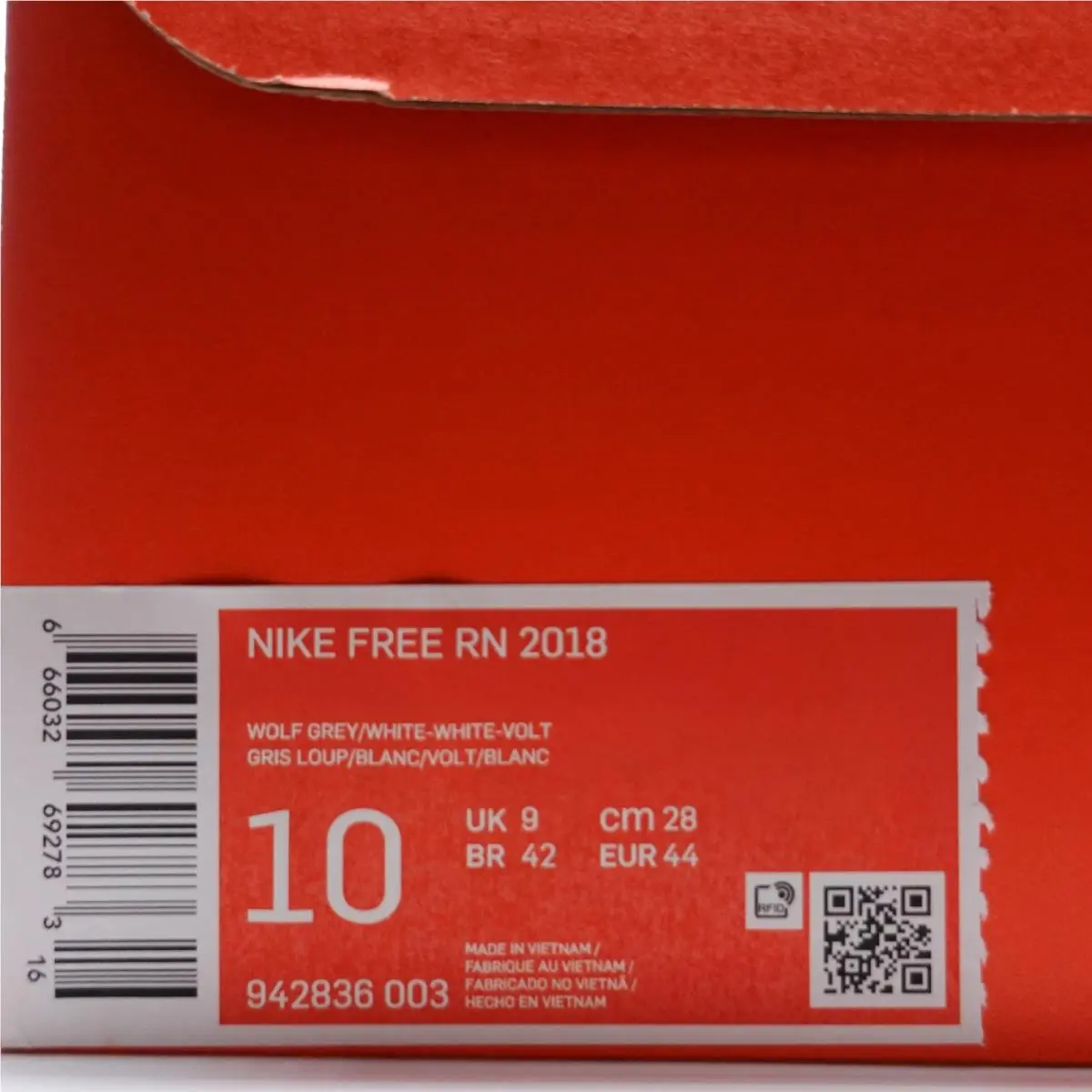 Nike shoes - Nike Free Rn 2018 - Free - 942836003 - Gray 8