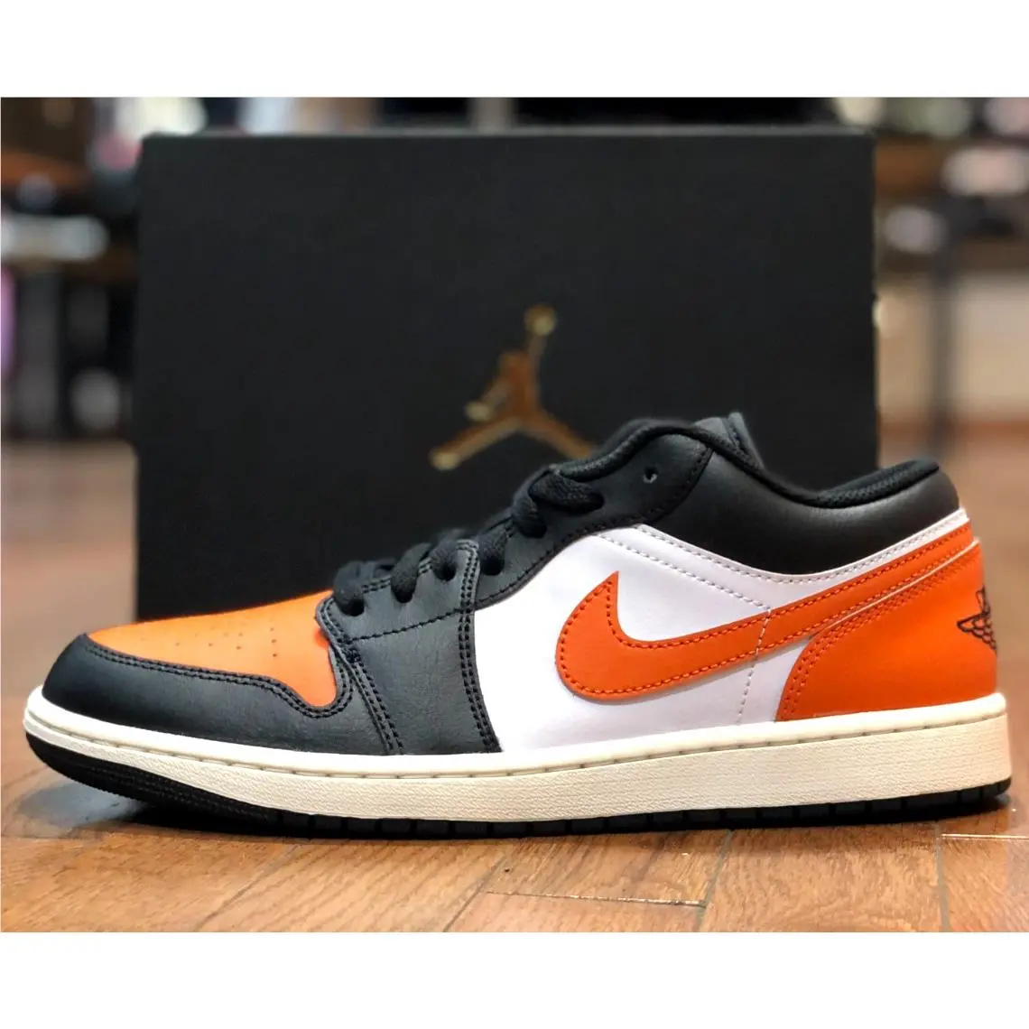 Nike shoes - Air Jordan 1 Low - Air Low - 553558-081 - Black 6