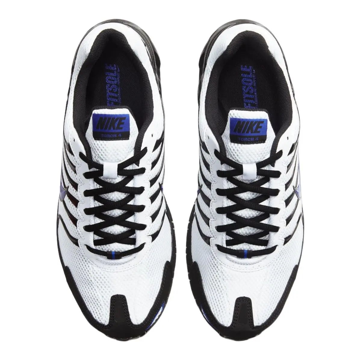 Nike shoes - NIKE Air Max Torch 4 - CW7026-100 - White/Hyper Blue/Black 10