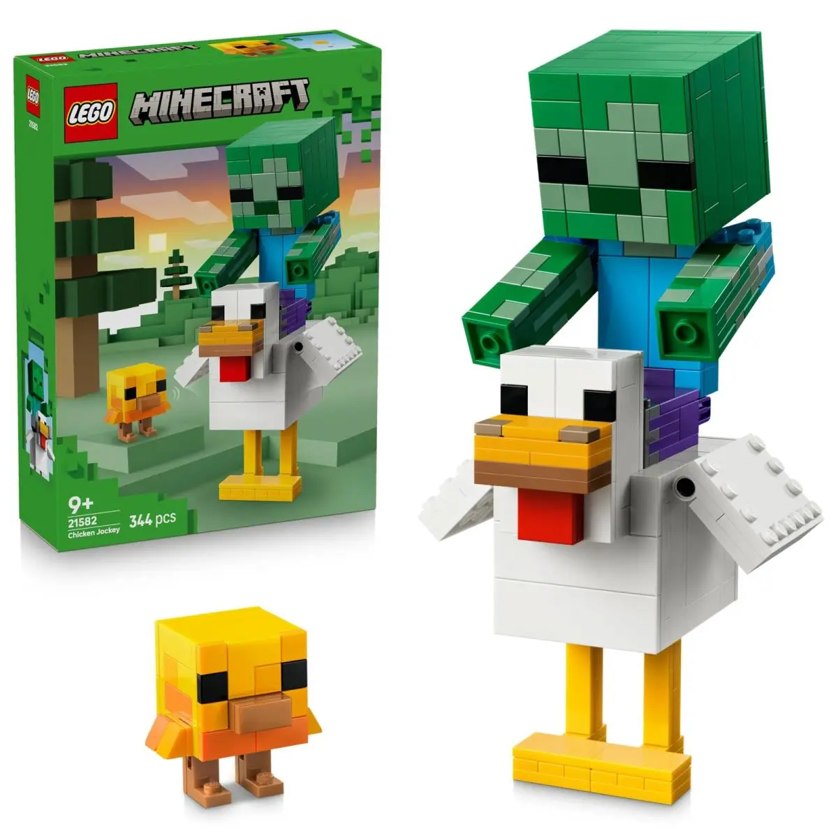 Lego Minecraft Kipberijder Dieren Speelgoed Voor Kinderen - Game Kamer Decoratie