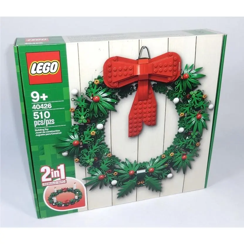 Lego Winter Village - 40426 Christmas Wreath 2-in-1 - Misb Exclusive