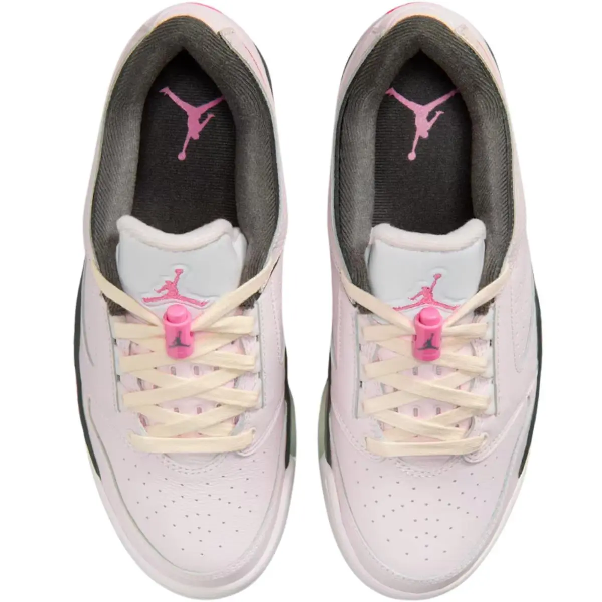 Nike shoes - Nike Air Jordan Sixty Plus Low - Sail/Black/Reflect Silver/Fire Red 57