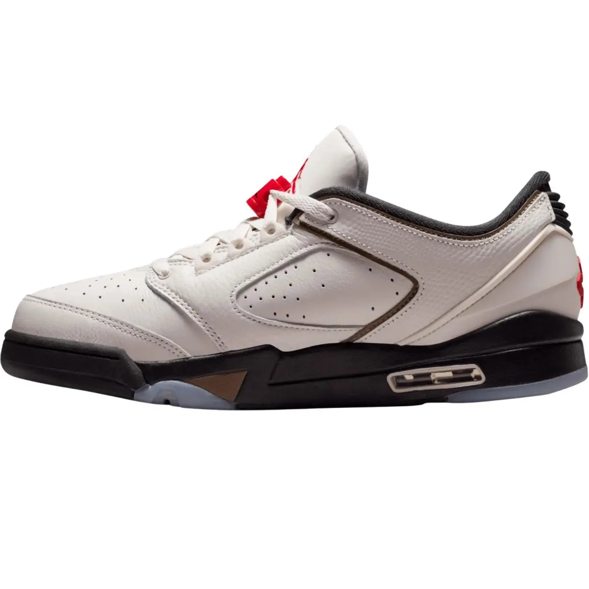 Nike shoes - Nike Air Jordan Sixty Plus Low - Sail/Black/Reflect Silver/Fire Red 40