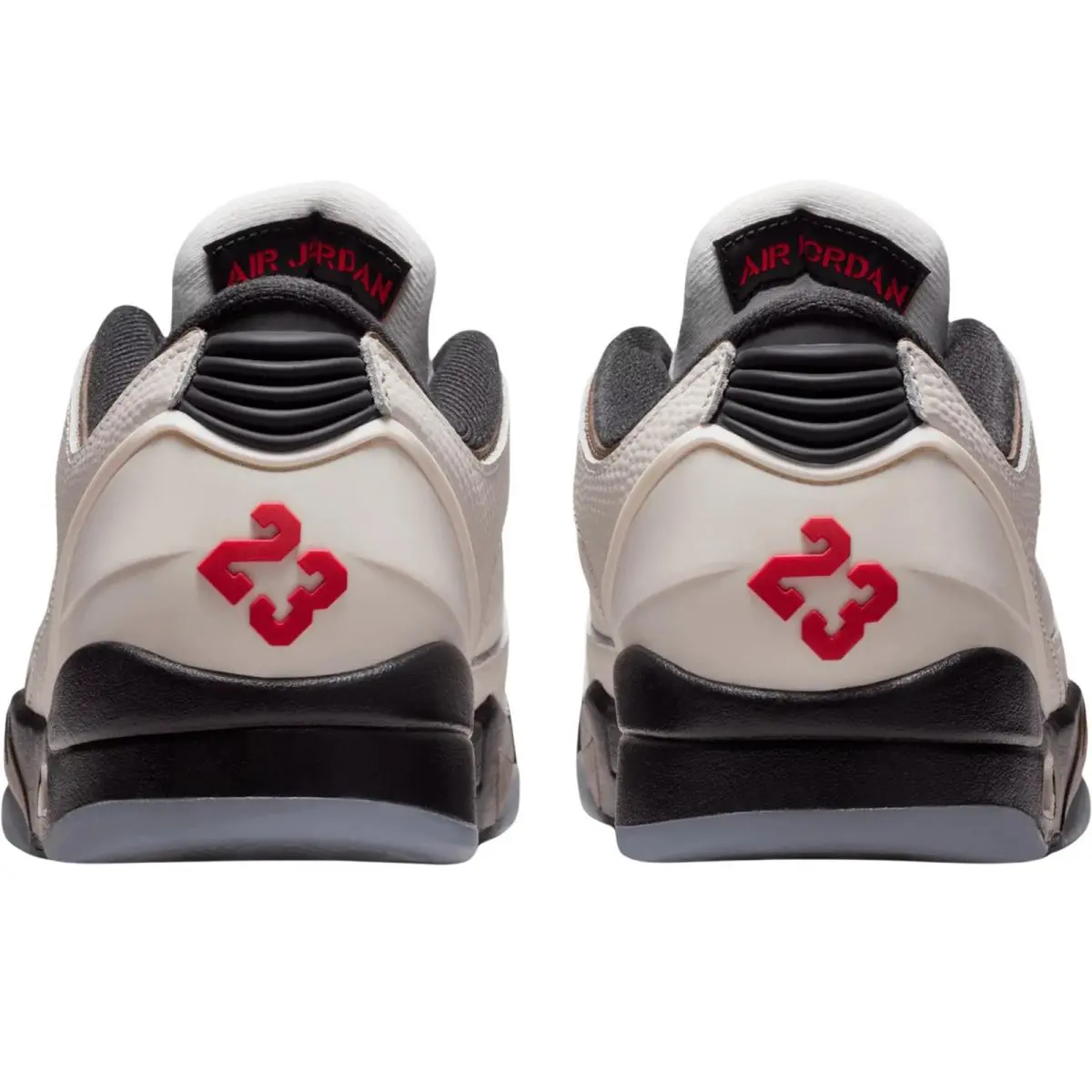 Nike shoes - Nike Air Jordan Sixty Plus Low - Sail/Black/Reflect Silver/Fire Red 41