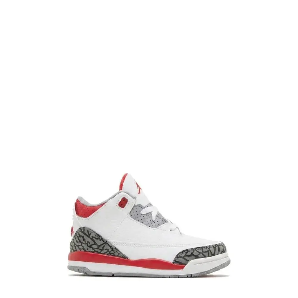 Nike Air Jordan 3 Retro (td) Fire Red Air Jordan 3 Retro TD Fire Red White Sneakers DM0968-160
