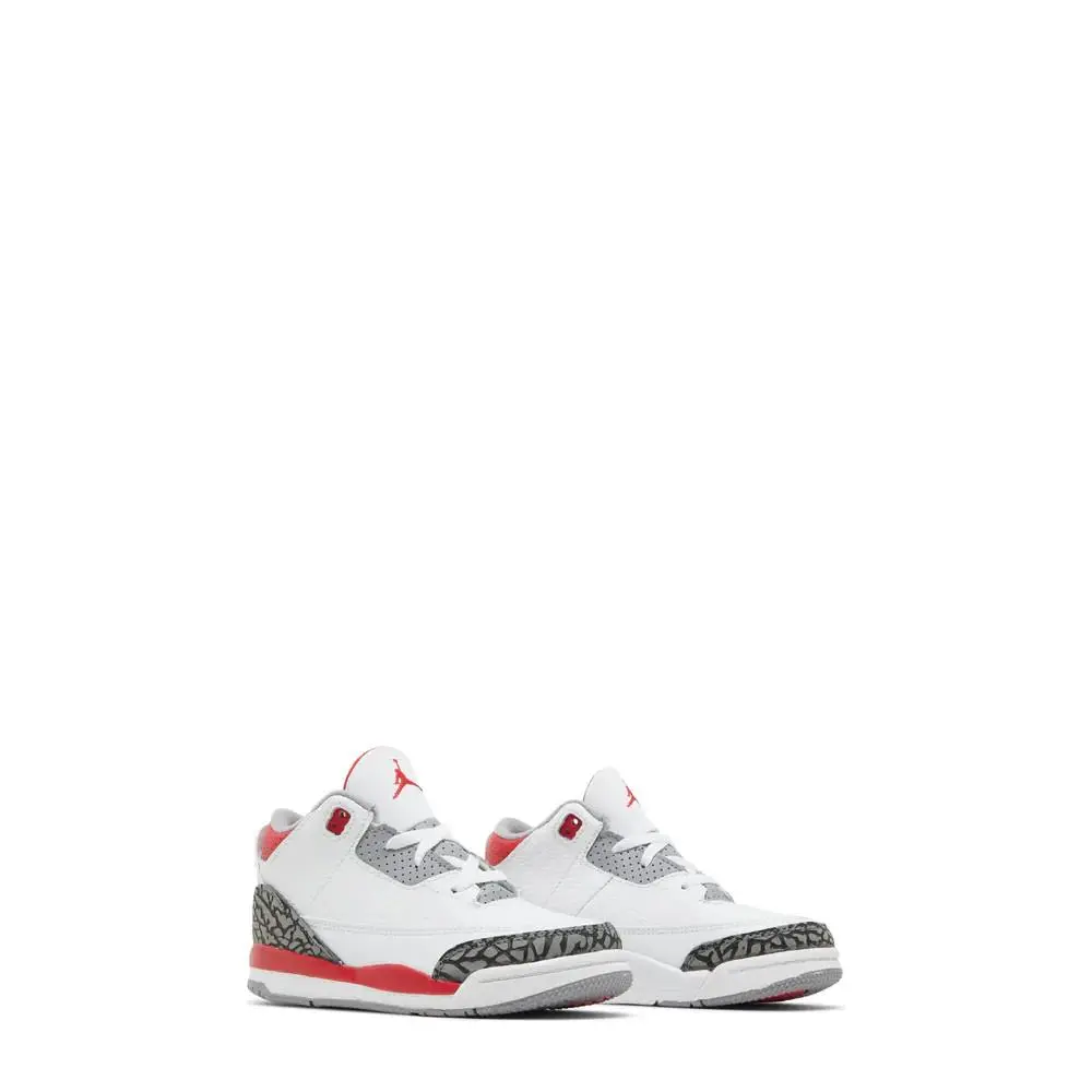 Nike shoes - Air Jordan 3 Retro (TD) Fire Red - DM0968-160 - White 6