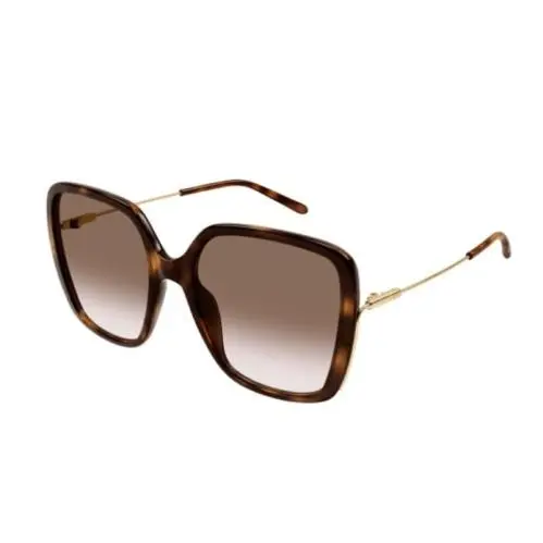 Chloé Sunglasses Female Brown 57 MM Ch0173S Sunglasses