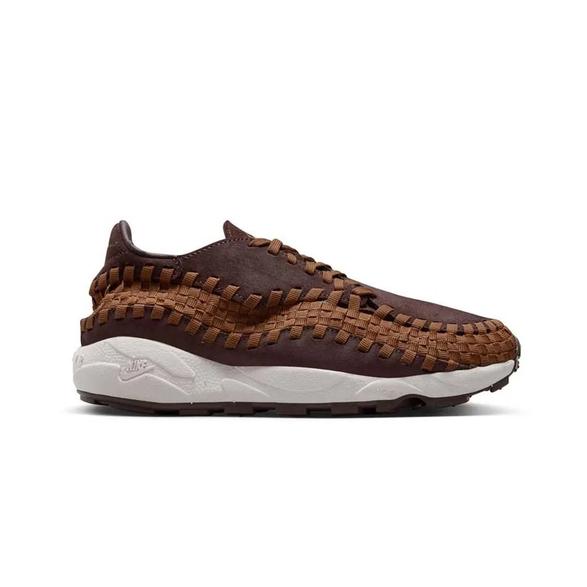 Nike Women`s Air Footscape Woven Earth/british Tan/khaki FB1959-200 SZ 7-15 - Earth/Light British Tan/Khaki