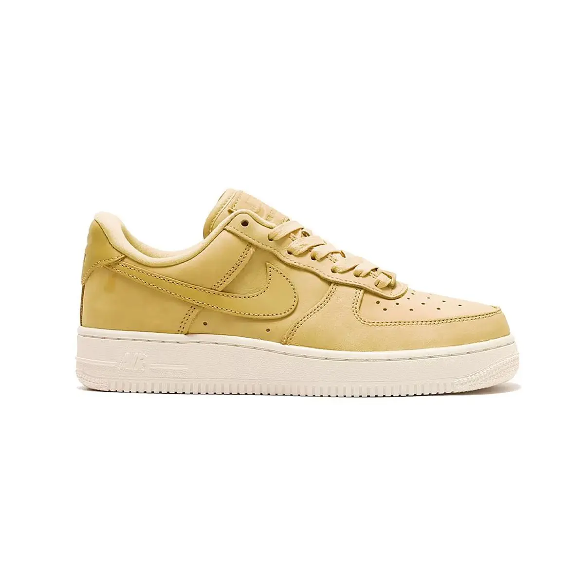 Nike Women`s Air Force 1 Low Premium Saturn Gold DR9503-700 Gold SZ 6-12 - Gold