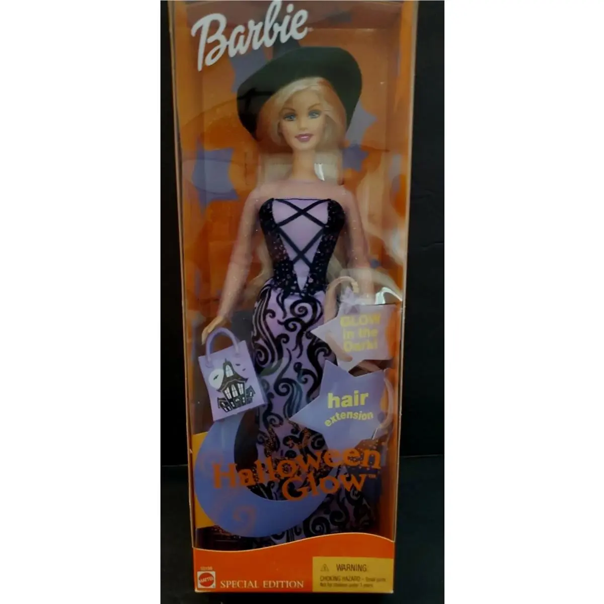 Barbie Special Edition Halloween Glow 2002 Glow in The Dark Mattel