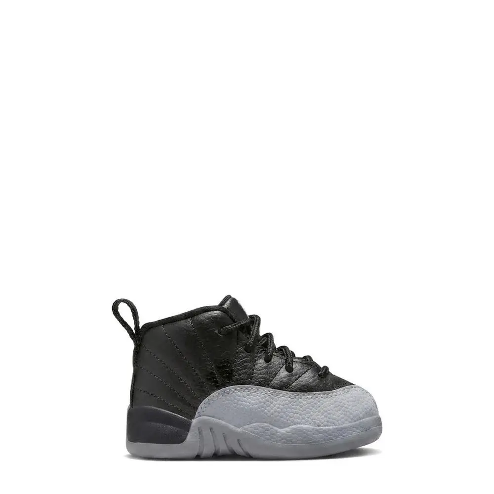 Nike Air Jordan 12 Retro (td) Black Wolf Grey White Air Jordan 12 Retro TD Black Wolf Grey White Sneakers 850000-010
