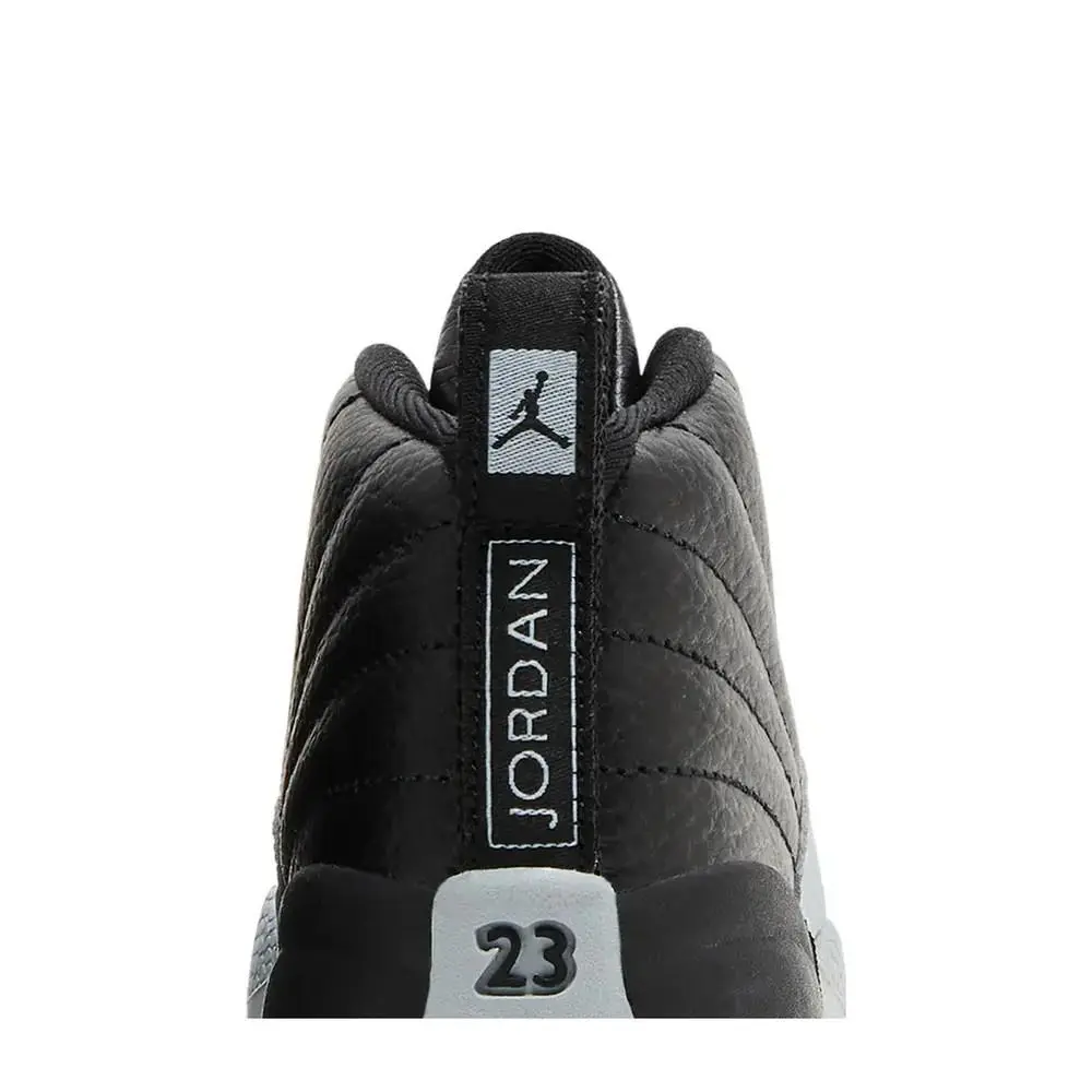 Nike shoes - Air Jordan 12 Retro (TD) Black Wolf Grey White - 850000-010 - Black 8