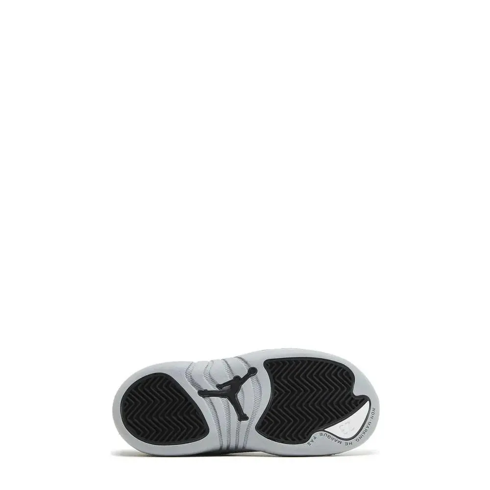 Nike shoes - Air Jordan 12 Retro (TD) Black Wolf Grey White - 850000-010 - Black 2